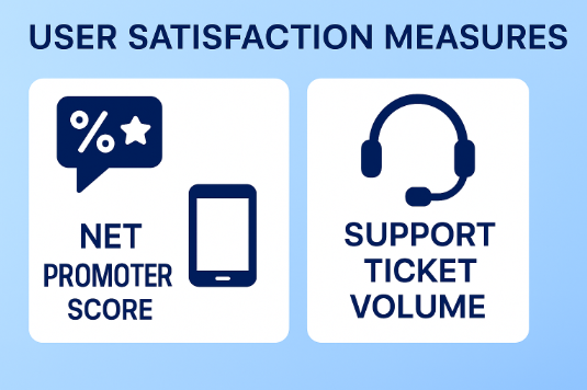 Salesforce App Development Company Satisfaction Measures Infographic